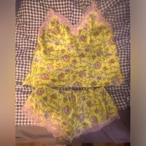 Victoria’s Secret Silky Pajama Set - Size M